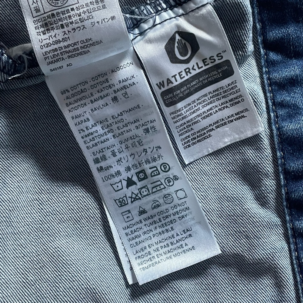 Levi's | Original Trucker Denim Jacket | Blue Denim Jacket | Jean Jacket - Picture 16 of 16